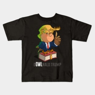 d-OWL-nald Trump Kids T-Shirt